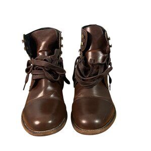 Kenneth Cole Unlisted Mens 8M Fall Leather Boots Formal Classic Business Casual